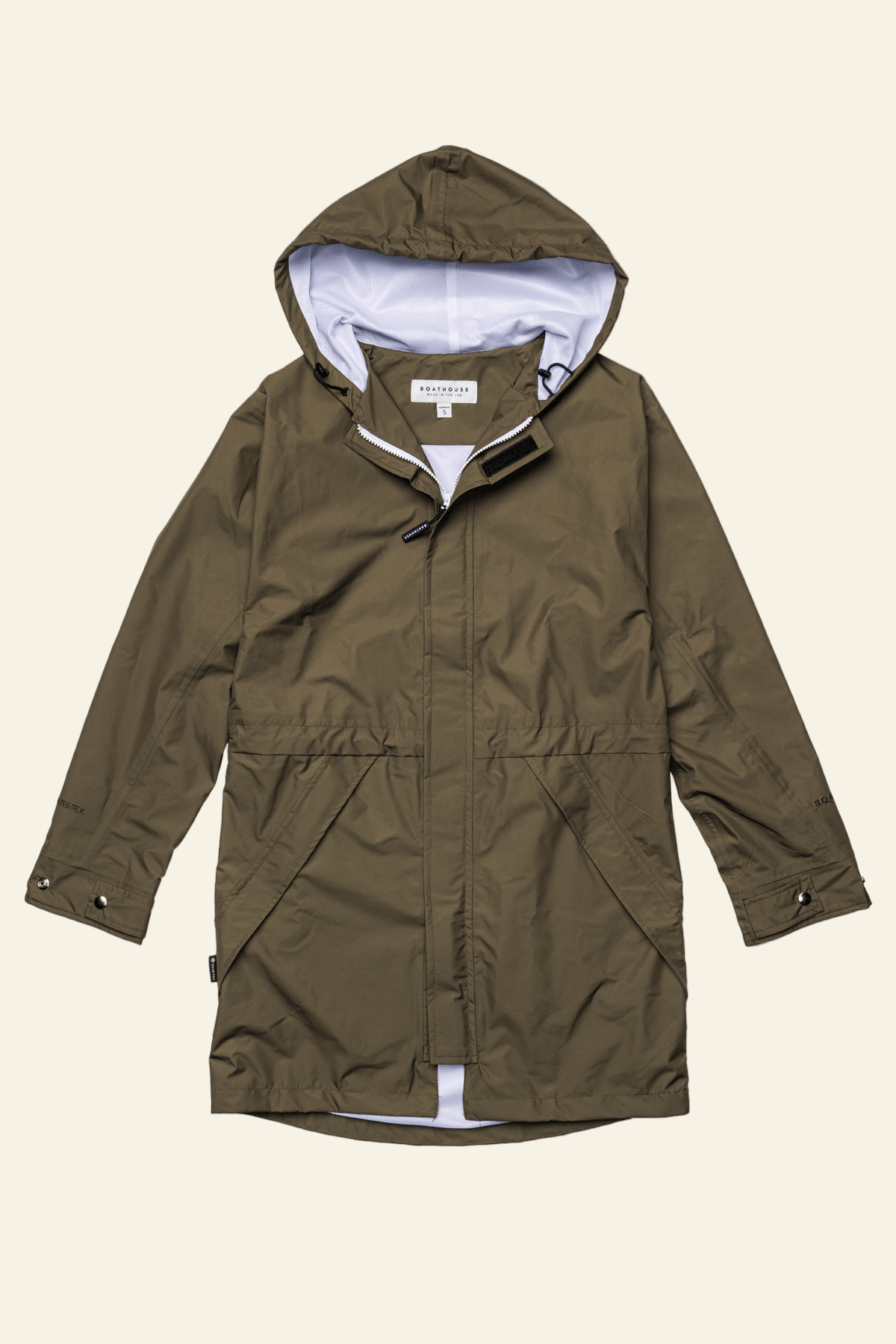 Boathouse gore-tex waterproof jackets Olive / X-Small Boathouse Women&