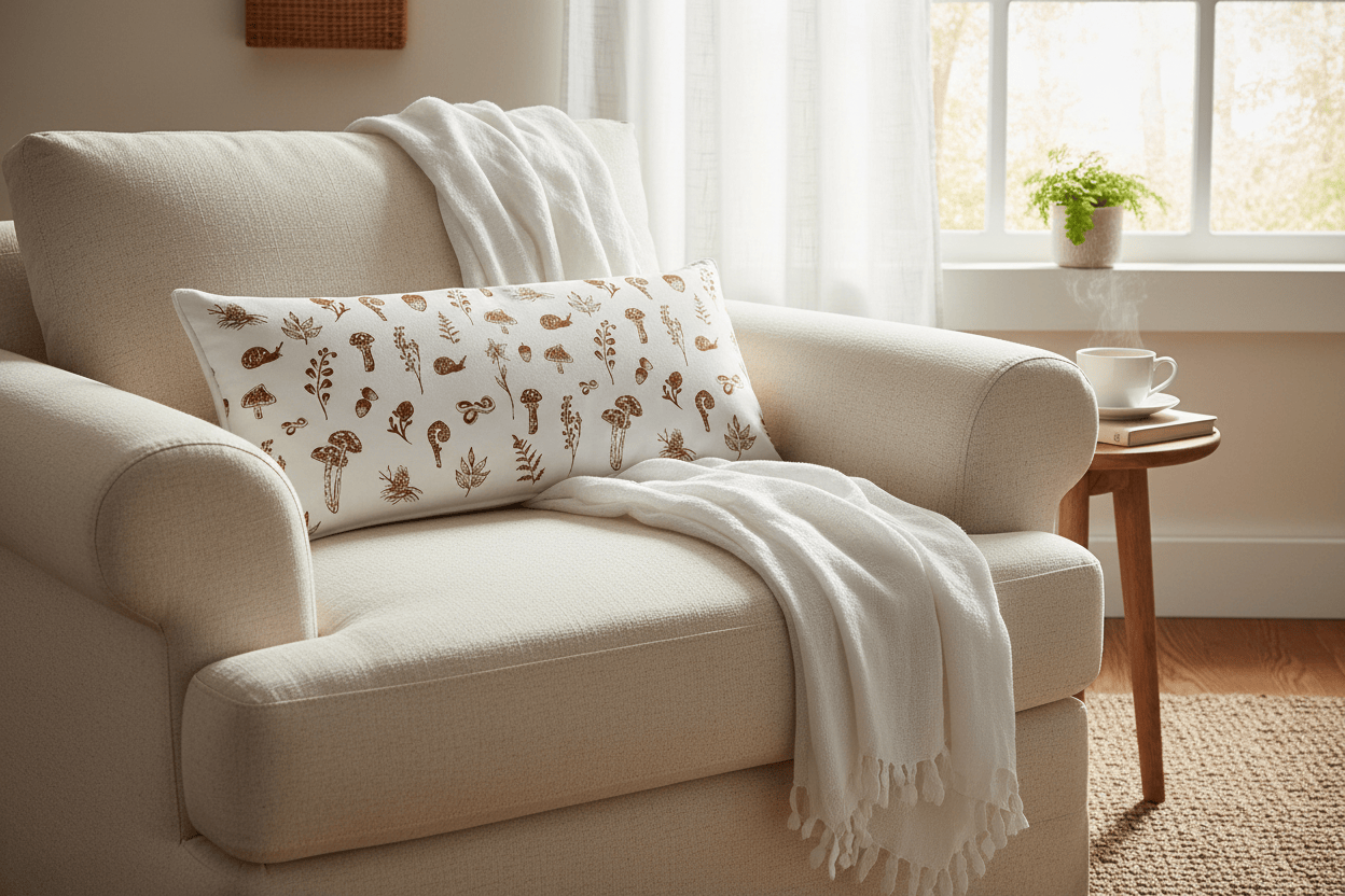 Woodland Whimsy Throw Pillow