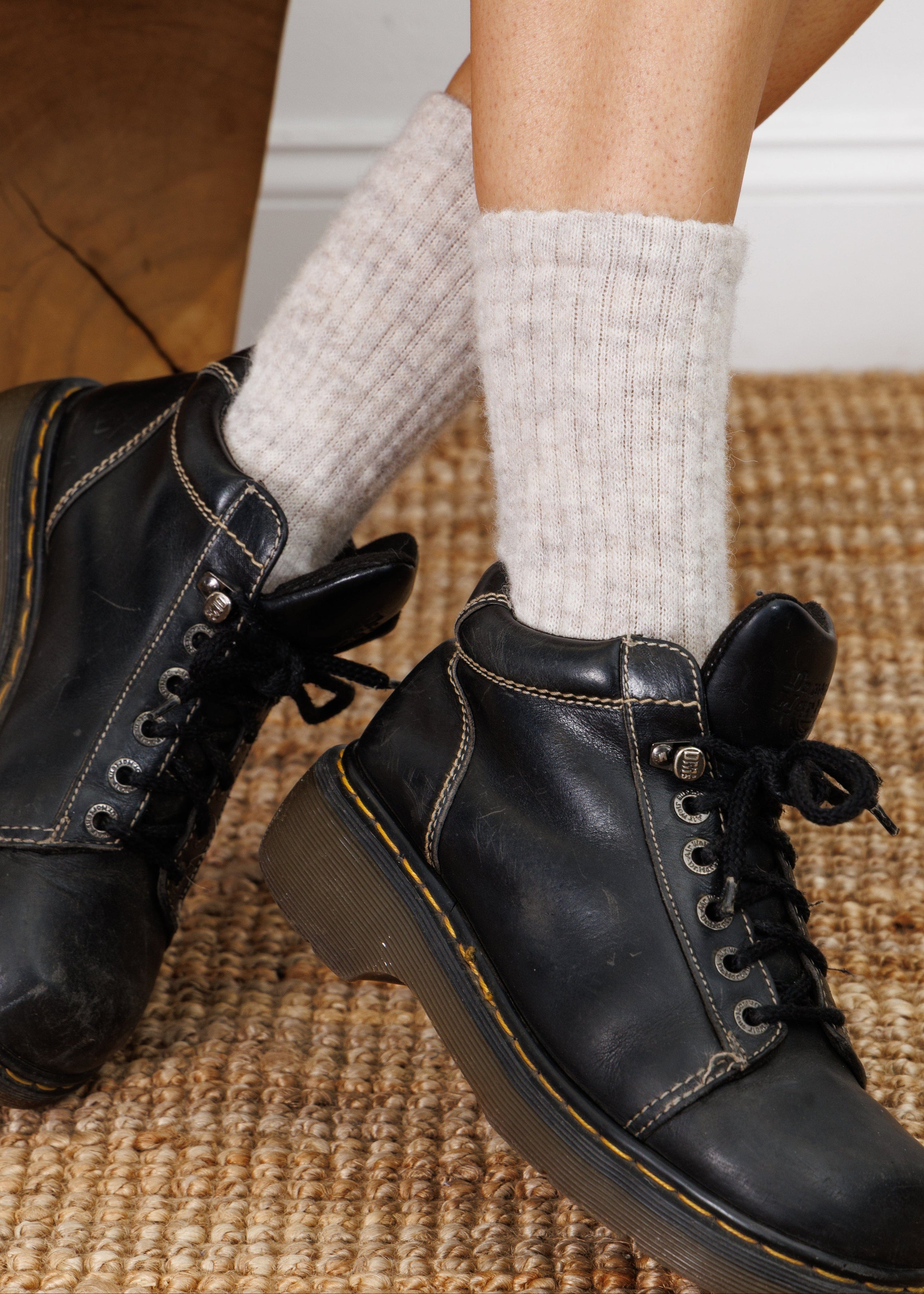 American Trench Socks Woolly Alpaca Crew