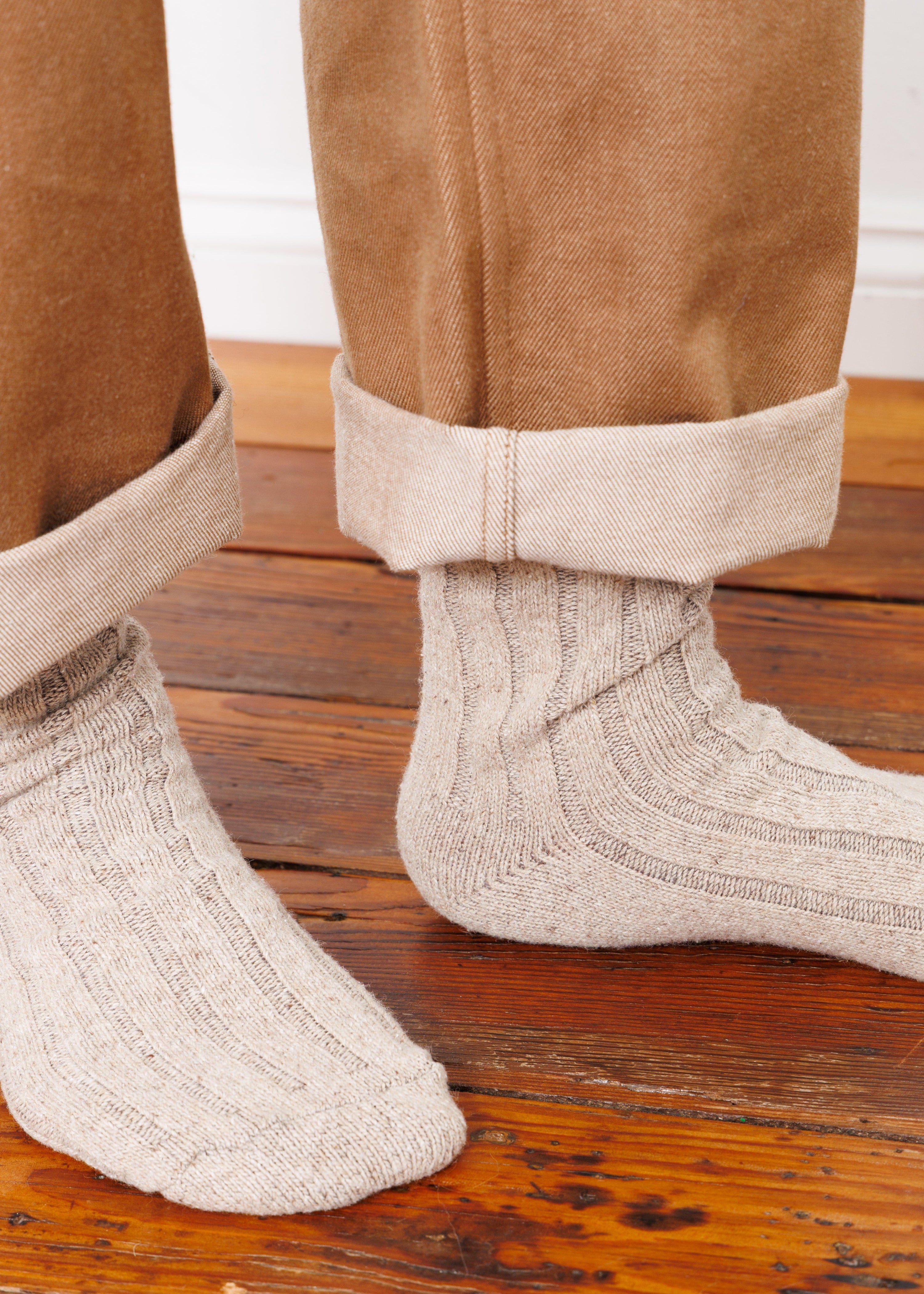 American Trench Socks Wool Silk Boot Sock