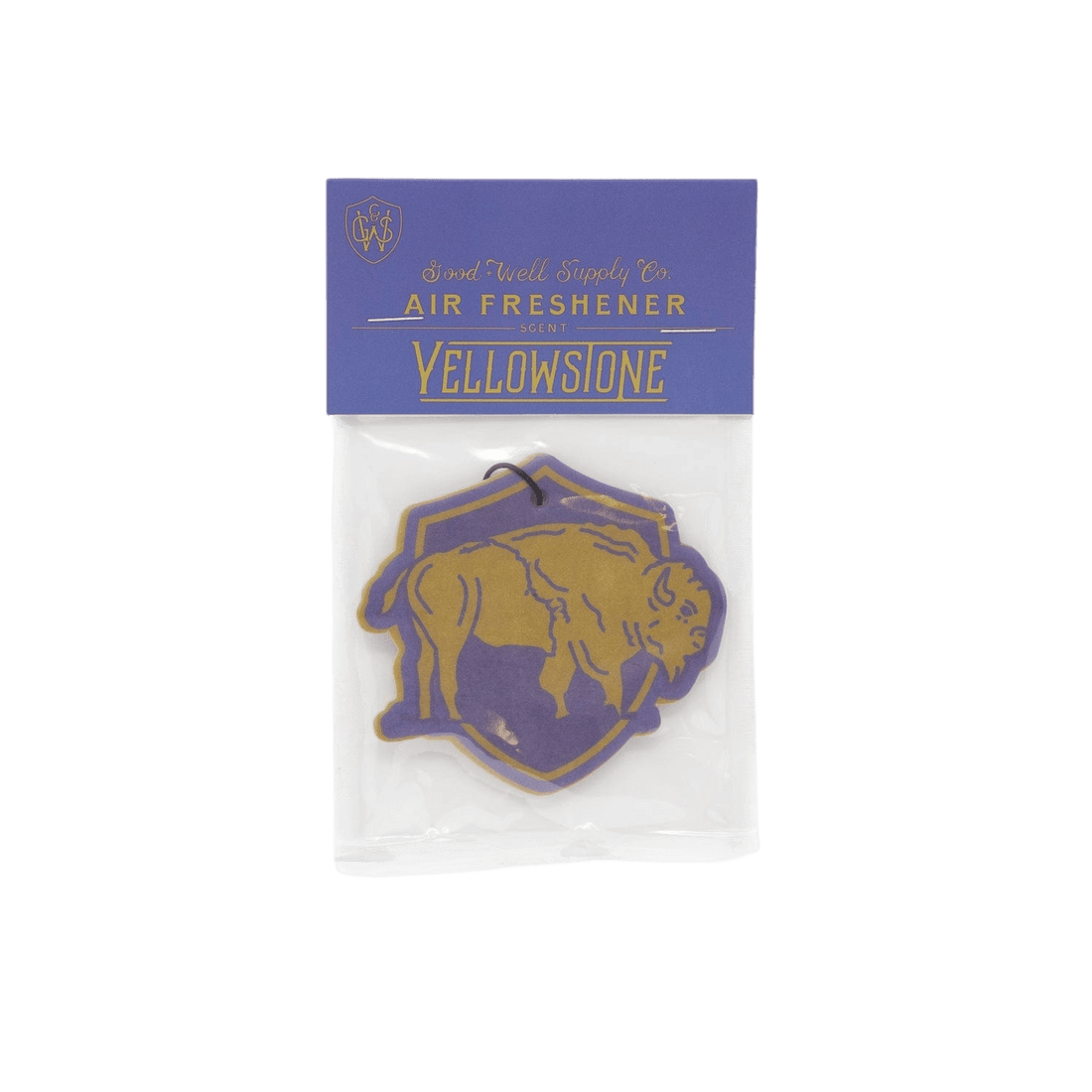 Good &amp; Well Supply Co Vehicle Air Fresheners Yellowstone National Park Air Freshener