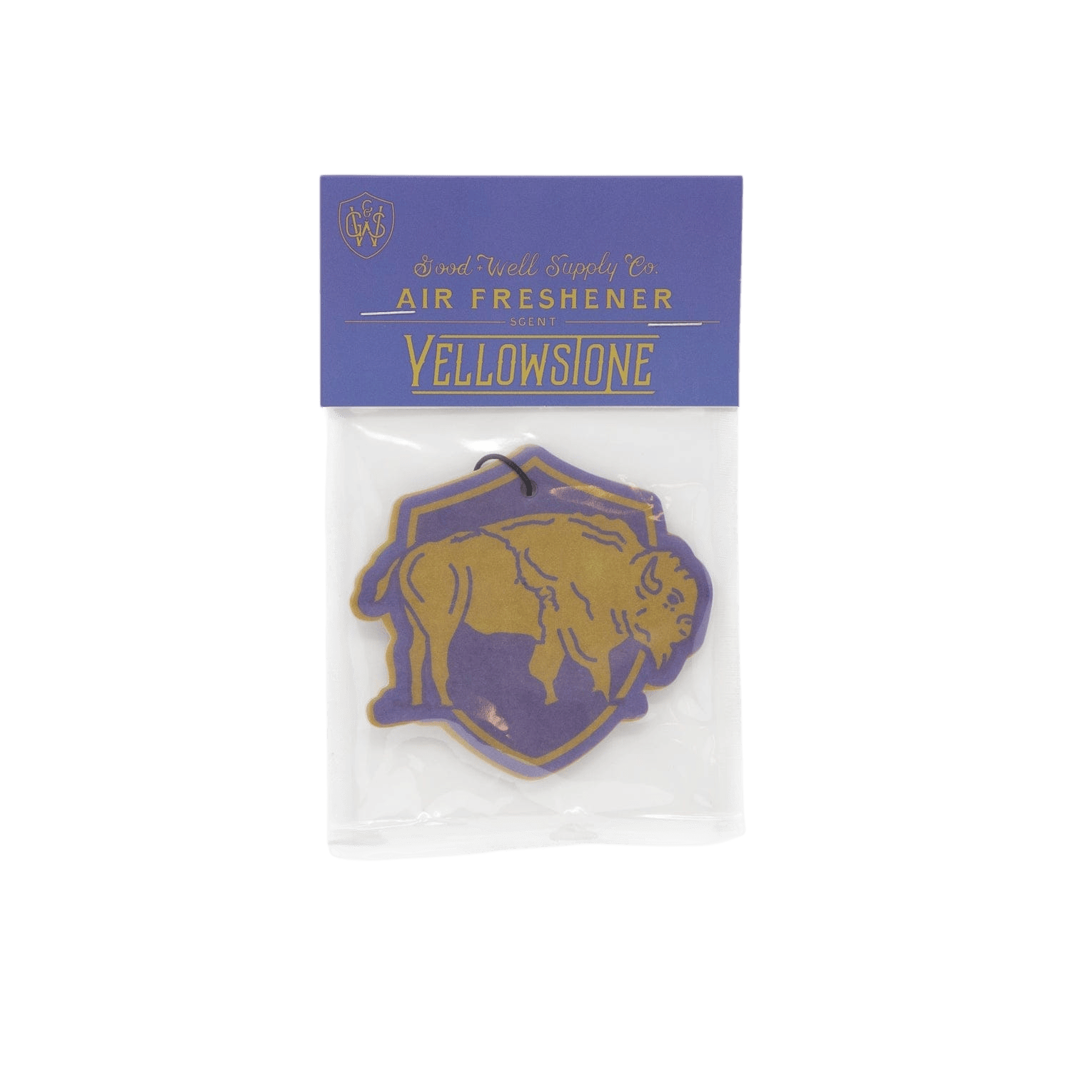 Good &amp; Well Supply Co Vehicle Air Fresheners Yellowstone National Park Air Freshener