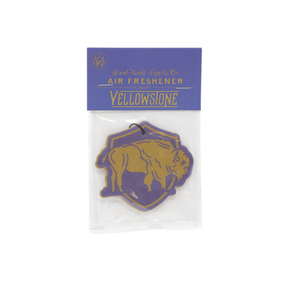 Good &amp; Well Supply Co Vehicle Air Fresheners Yellowstone National Park Air Freshener