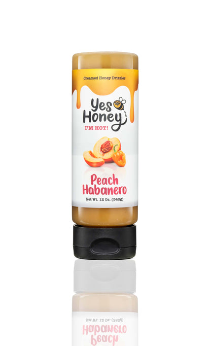Yes Honey Drizzler Peach Habanero Honey Drizzler