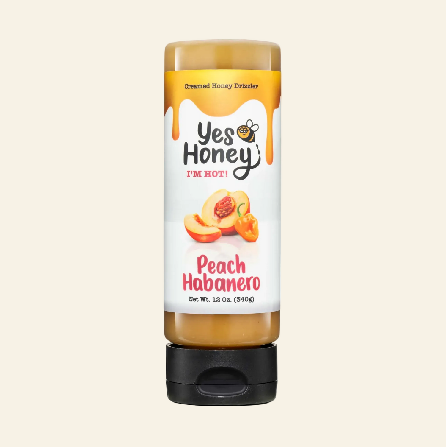 Peach Habanero Honey Drizzler
