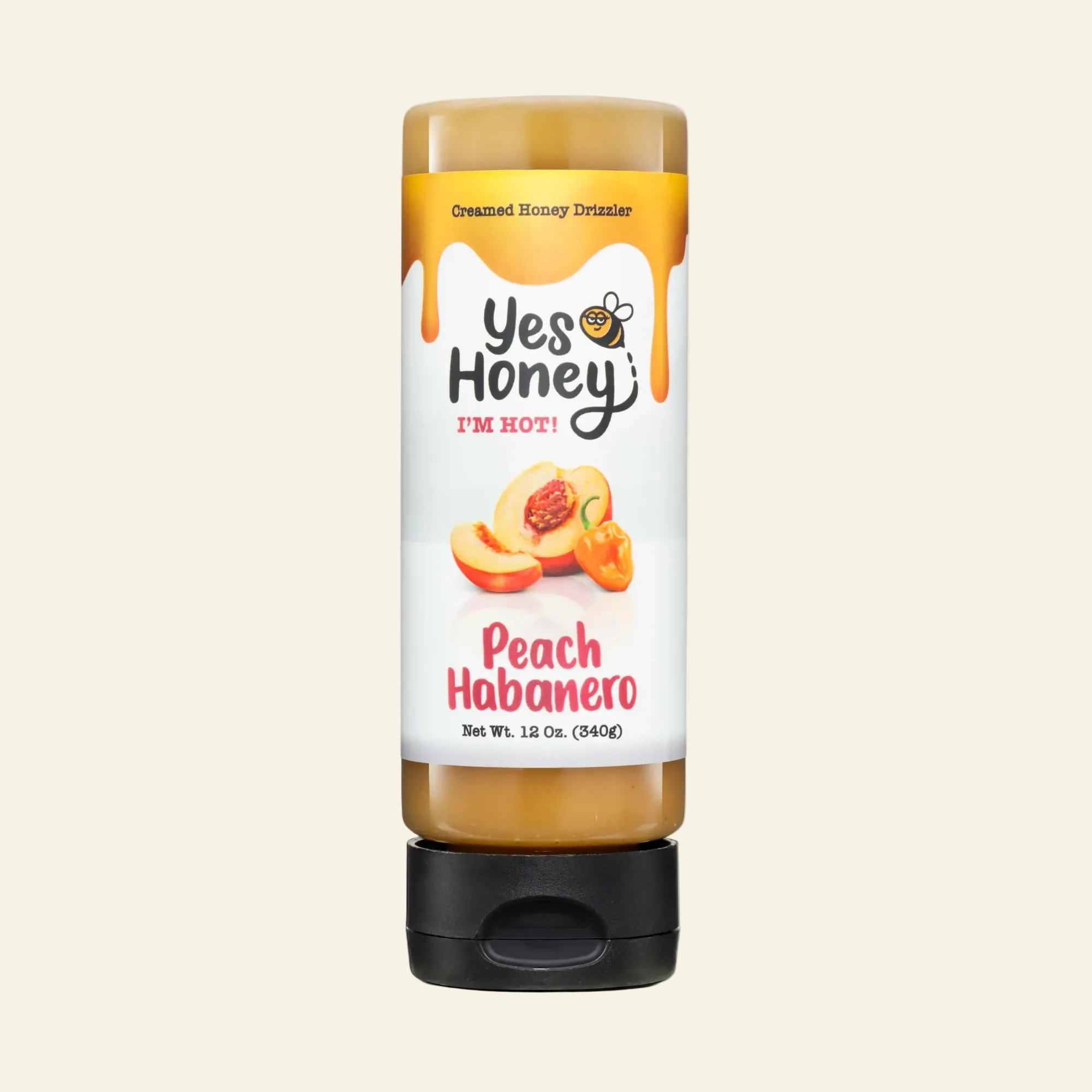 Peach Habanero Honey Drizzler