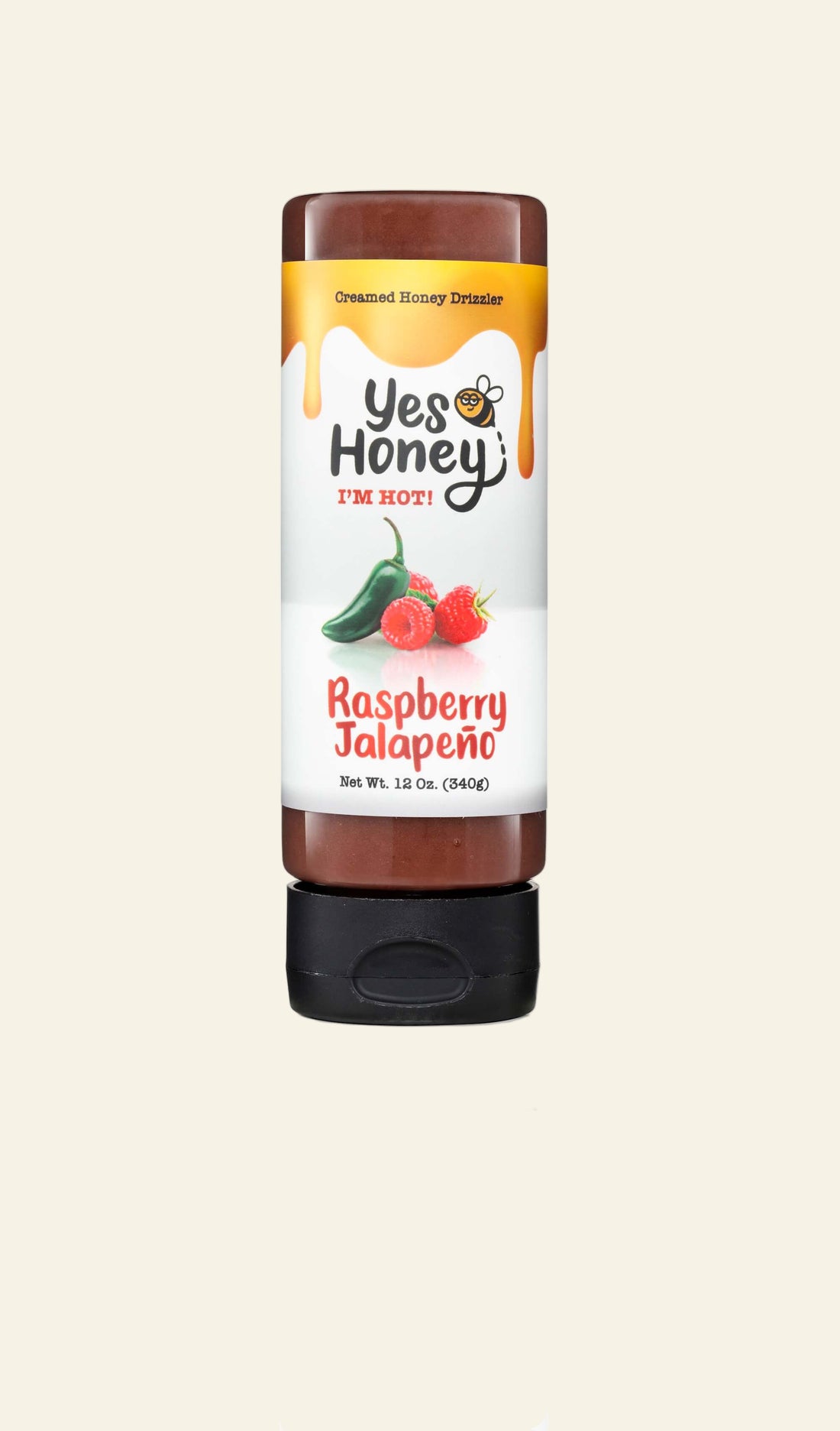 Raspberry Jalapeño Honey Drizzler