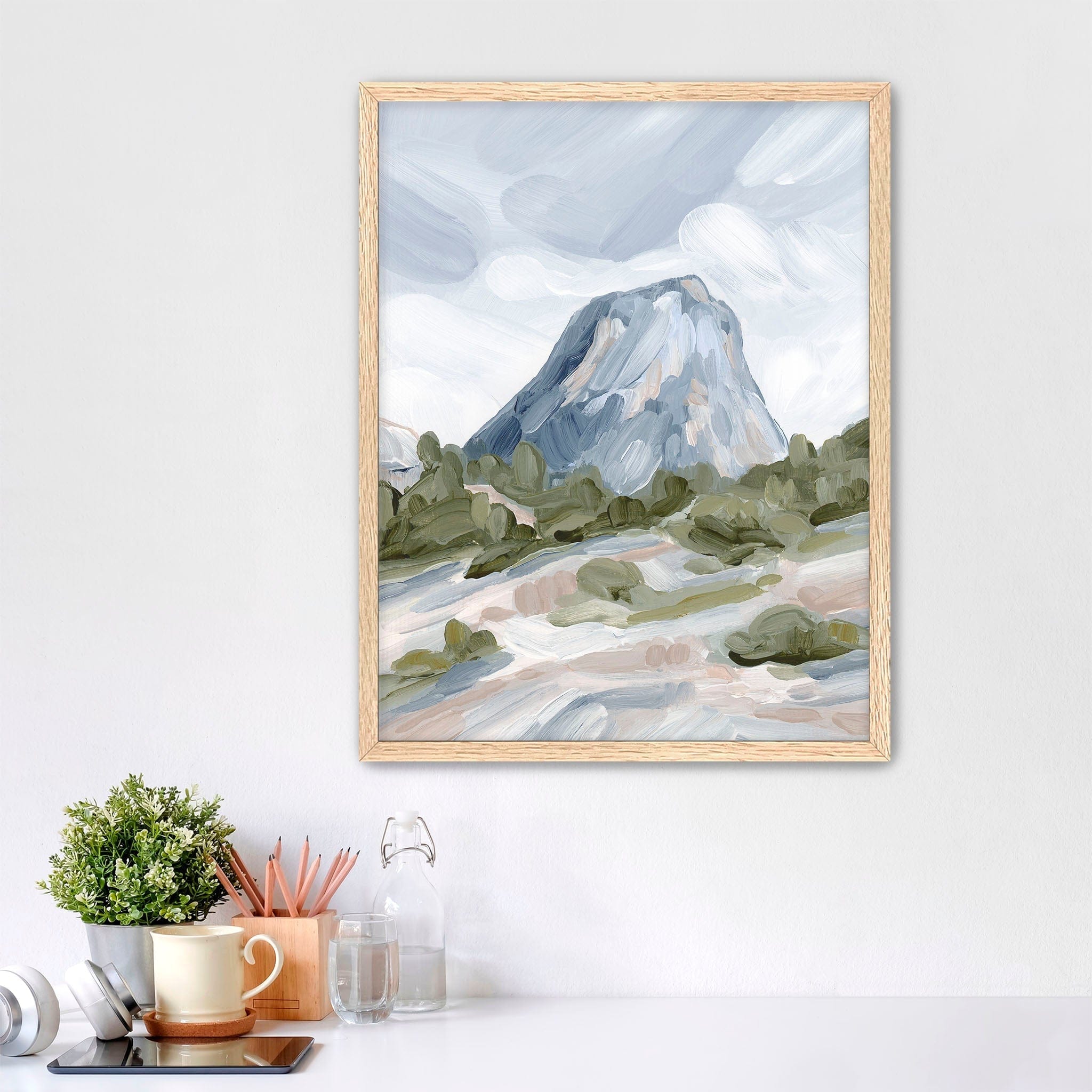 Katie Garrison Art Print Paper Print / 5x7 in / Oak Frame "Yosemite" Art Print