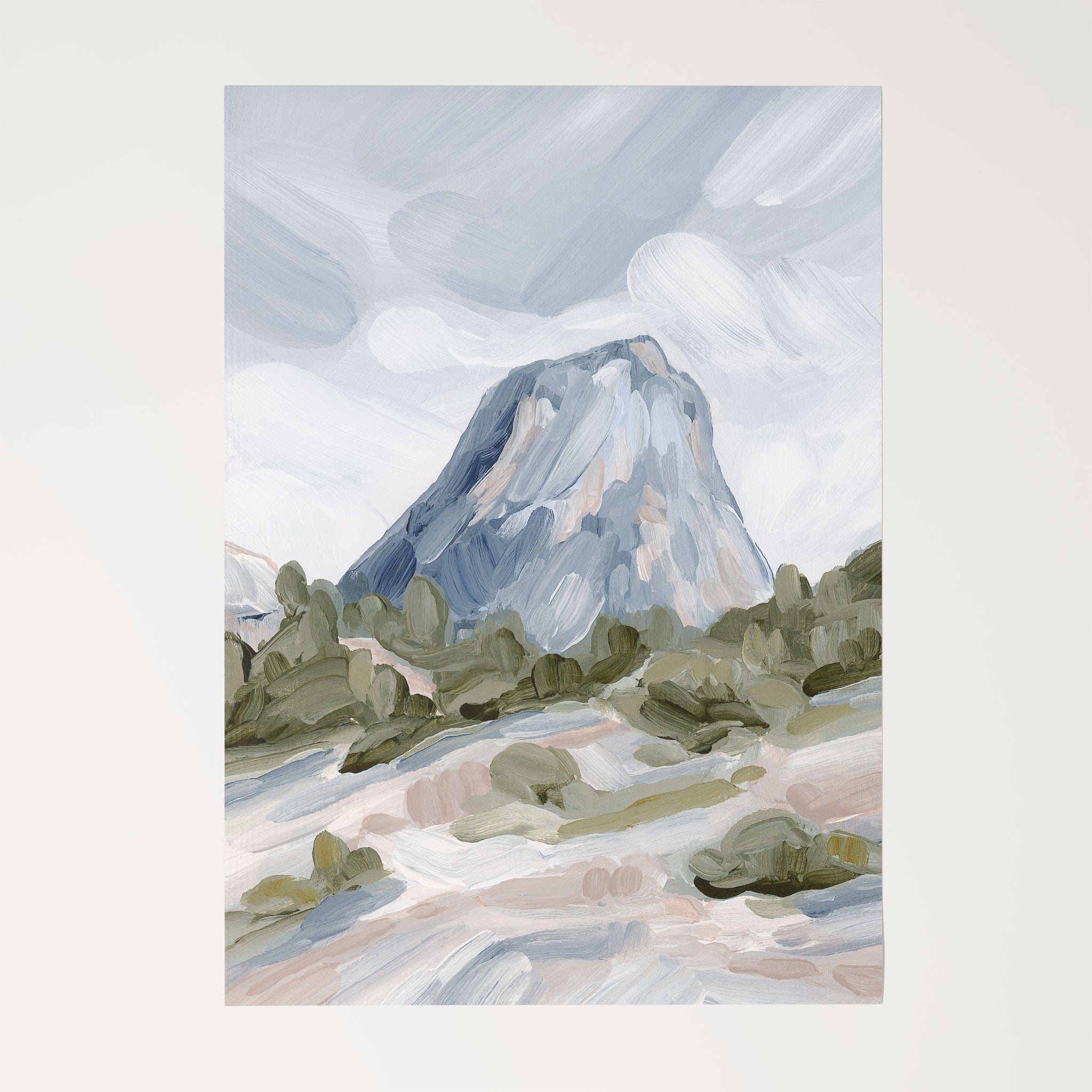Katie Garrison Art Print Rolled Canvas / 8x10 in / No Frame "Yosemite" Art Print