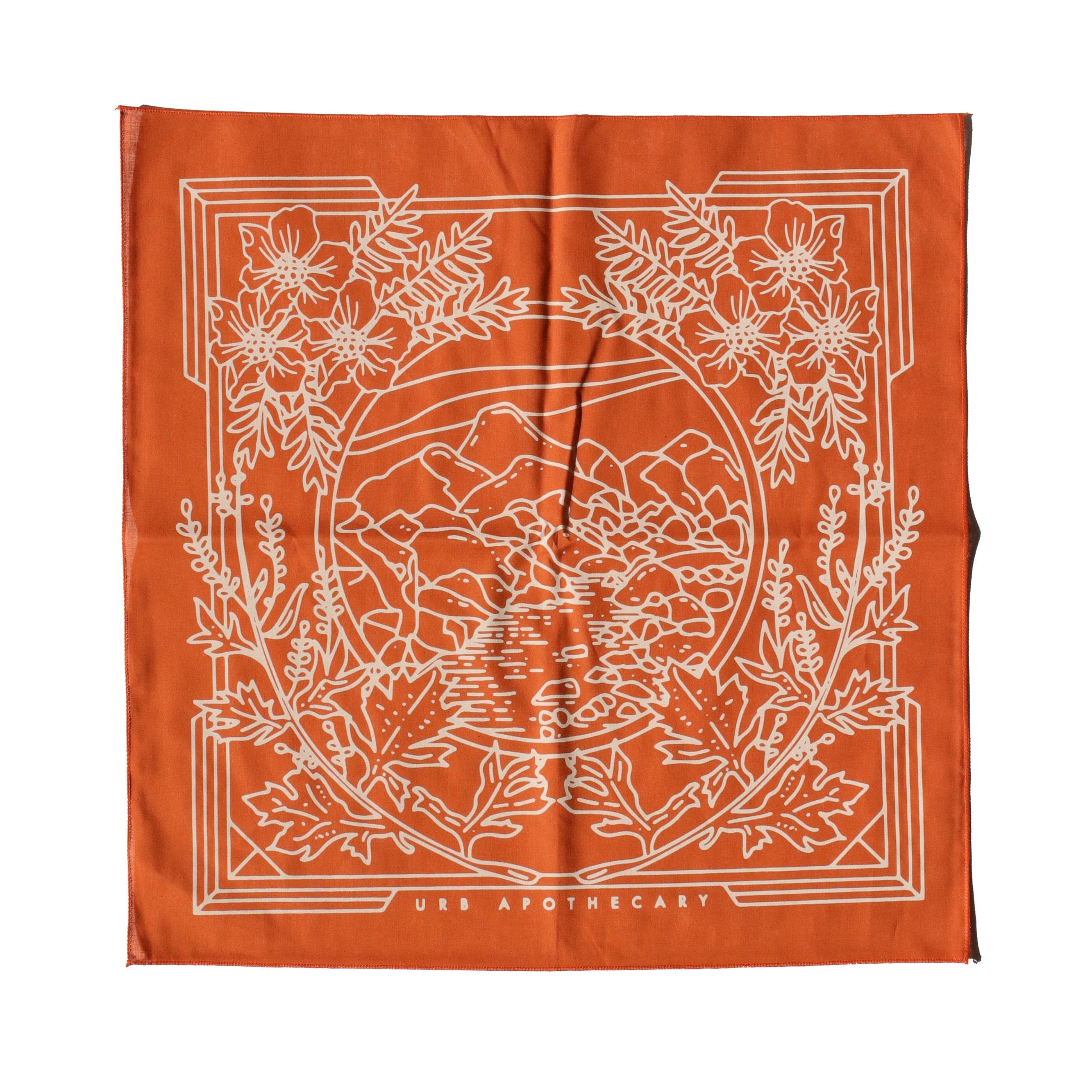 URB APOTHECARY bandana Burnt Orange Yuba Bandana