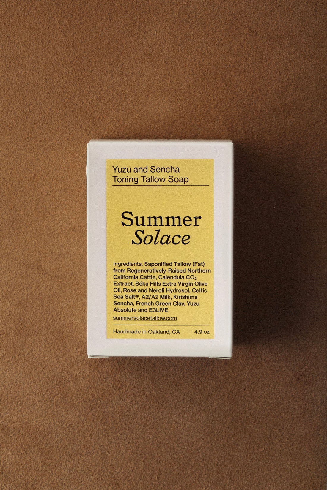 Yuzu &amp; Sencha Soap – Invigorating Toning Bar with E3Live® - My American Goods