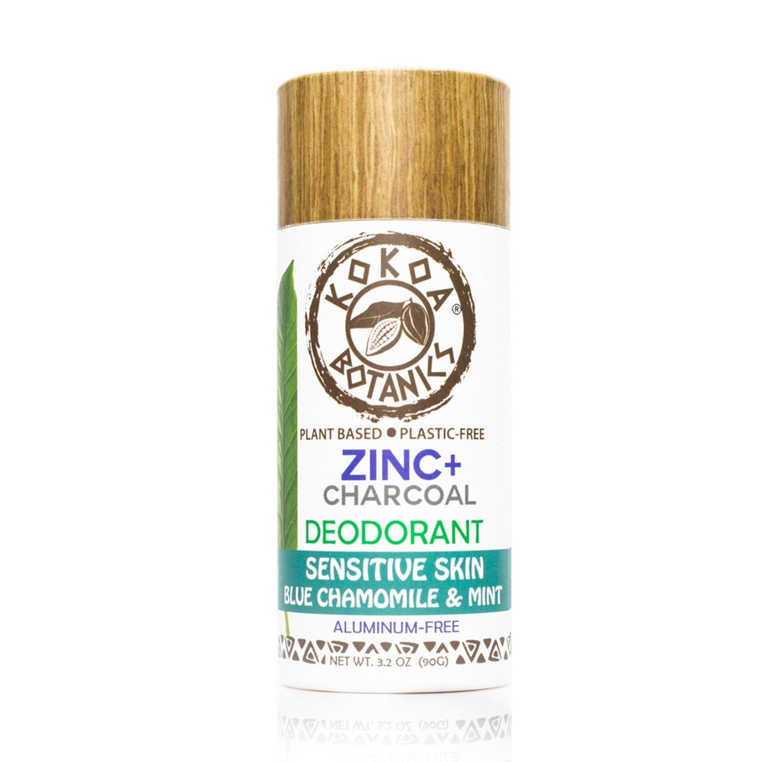 BLUE CHAMOMILE &amp; MINT – Zinc and Charcoal Deodorant