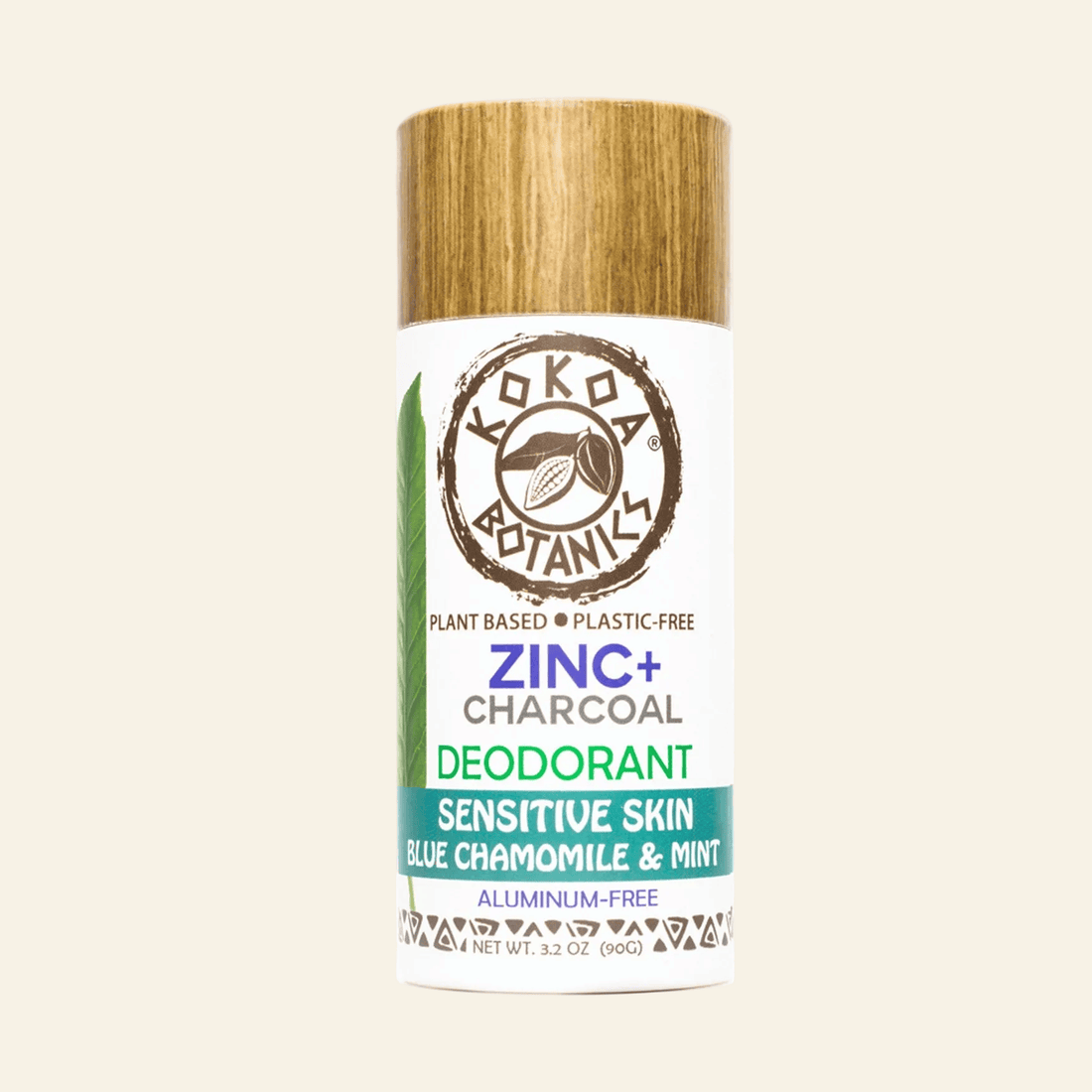BLUE CHAMOMILE &amp; MINT – Zinc and Charcoal Deodorant